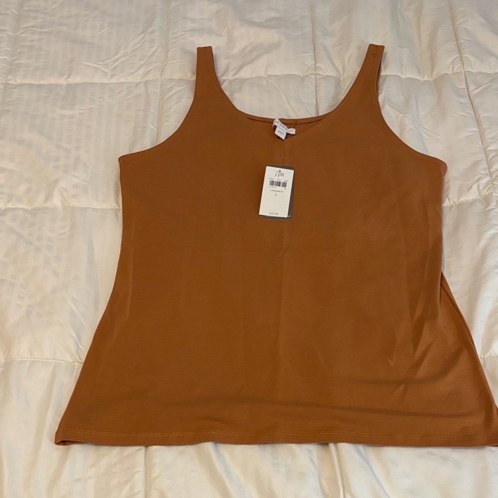 J. Jill Tan Sleeveless Top